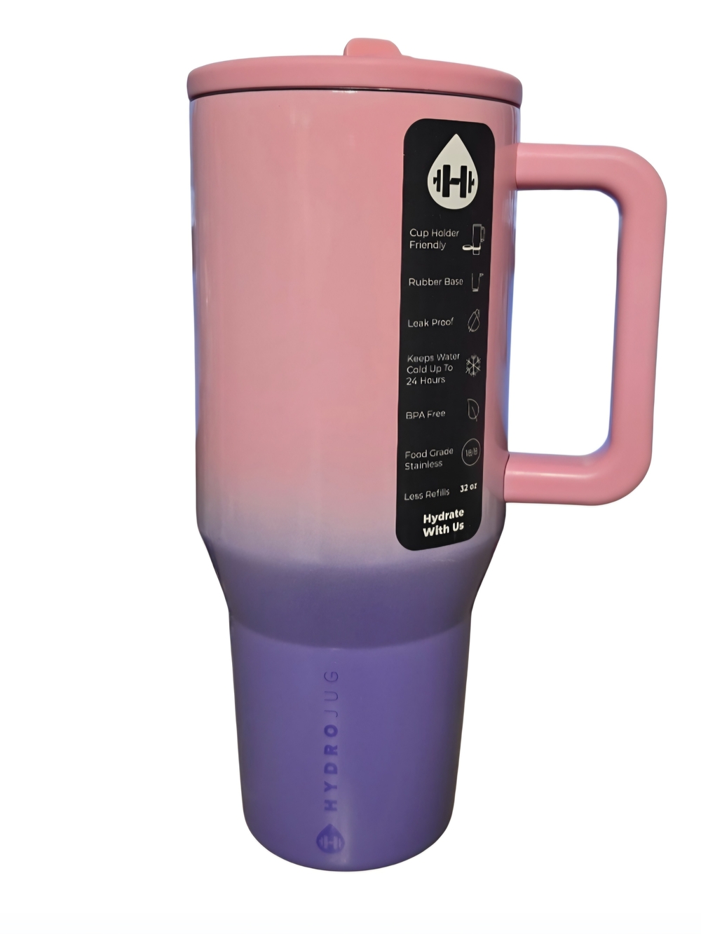 HydroJug Traveler in Blushberry 32 oz NWT